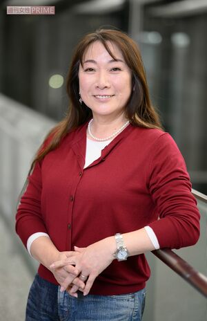 村山由佳さん　　撮影／渡邊智裕