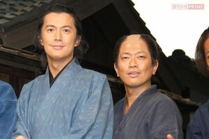 2009年、NHK大河ドラマ『龍馬伝』取材会にて