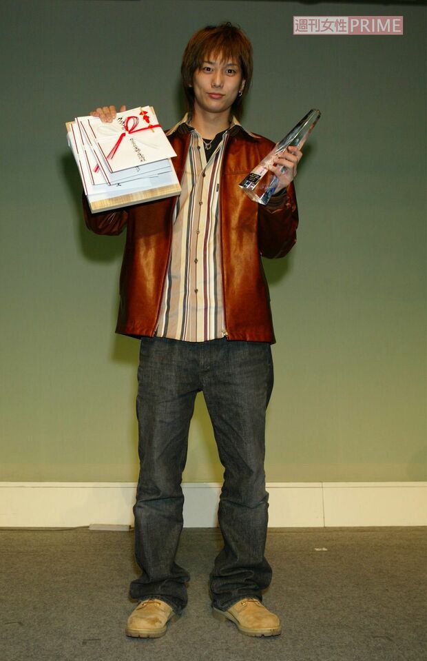 2002年の『ジュノンスーパーボーイコンテスト』でグランプリに輝いた平岡祐太