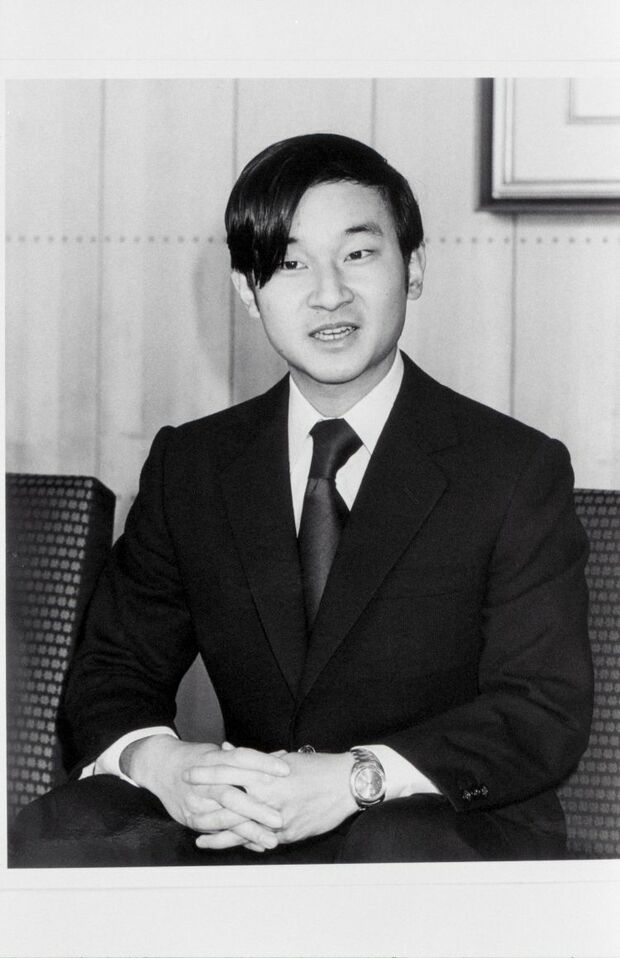 天皇陛下(当時は浩宮さま)の成年を迎えるにあたっての記者会見(1980年2月20日)写真/宮内庁