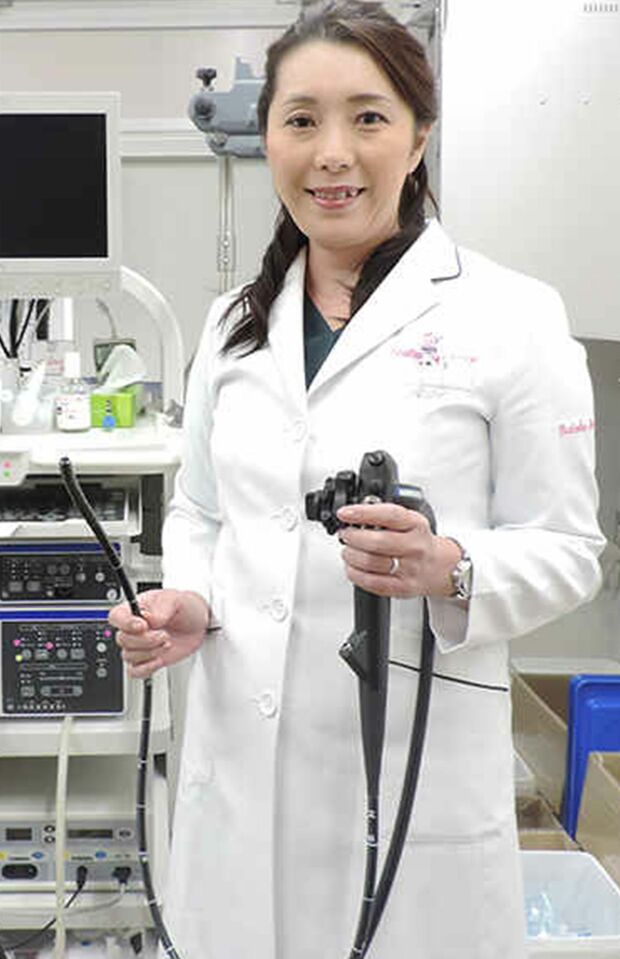 麻薬を扱える内視鏡検査のプロだった（クリニックのホームページより）