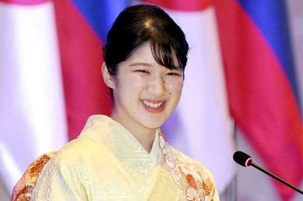 ラオスを訪問された愛子さま（共同通信社）