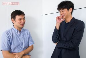 【写真左】濱口竜介【同右】東出昌大