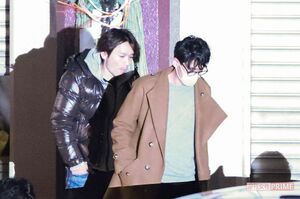 （左から）長野博、坂本昌行