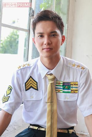 水野勝「最近はドラマ『サチのお寺ごはん』（メ～テレ、テレビ神奈川、チバテレビ、BS12など）でお坊さんの役をやらせていただきました。役作りではお料理やお経や所作など初めてづくしの役でしたが、大変貴重な経験になりました。仕事では多くの作品でいろんな役をやらせていただいているので、ぜひ見てください」撮影／森田晃博