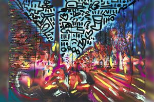 PARIS　2022　(C)Shingo Katori（香取慎吾の個展『WHO AM I - SHINGO KATORI ART JAPAN TOUR』展示作品より）