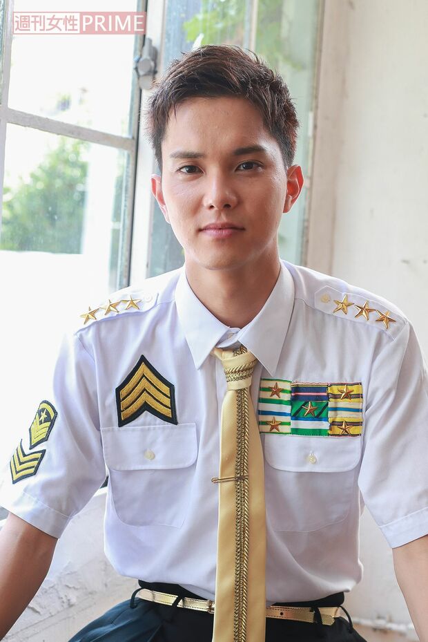 水野勝「最近はドラマ『サチのお寺ごはん』（メ～テレ、テレビ神奈川、チバテレビ、BS12など）でお坊さんの役をやらせていただきました。役作りではお料理やお経や所作など初めてづくしの役でしたが、大変貴重な経験になりました。仕事では多くの作品でいろんな役をやらせていただいているので、ぜひ見てください」撮影／森田晃博