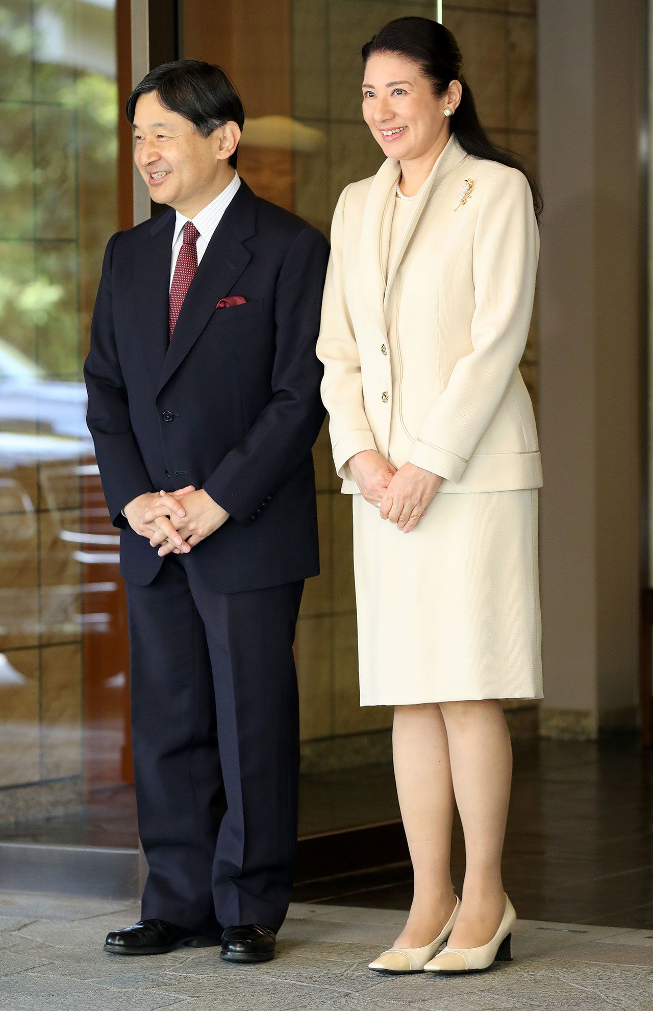 雅子さまの画像 写真 スペイン国王夫妻の歓迎式典にご参列の雅子さま 陛下の右がレティシア王妃 4月5日 73枚目 週刊女性prime