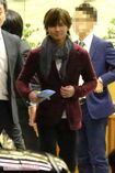 恒例のジャニーズ初詣に参加するKinKiKids・堂本光一（2016年元旦）