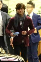 恒例のジャニーズ初詣に参加するKinKiKids・堂本光一（2016年元旦）