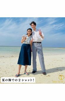 『ちむどんどん』撮影中に宮沢氷魚のXにアップされた黒島結菜とのツーショット