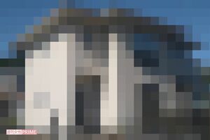 針谷容疑者の自宅は庭付きの一軒家