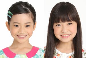 写真左から白鳥玉季、新井美羽