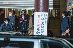 2020年1月1日、川崎大師にて行われたジャニーズ恒例の初詣