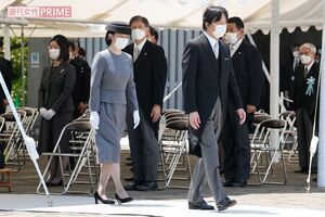 5月30日、3年ぶりに開催された『千鳥ヶ淵戦没者墓苑拝礼式』に臨まれた秋篠宮ご夫妻