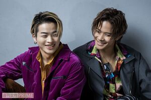 (左から)山本彰吾、岩谷翔吾 撮影/廣瀬靖士