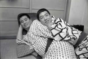 '68年、人気絶頂期のコント55号