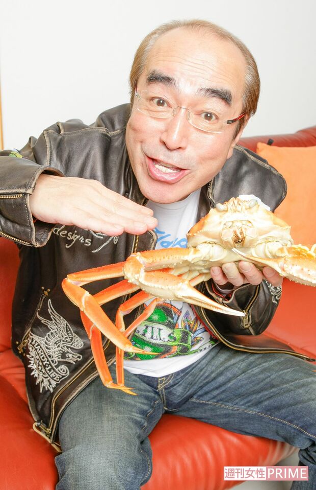 '09年にお取り寄せ企画で取材した際には、越前ガニと一緒に「アイ〜ン」