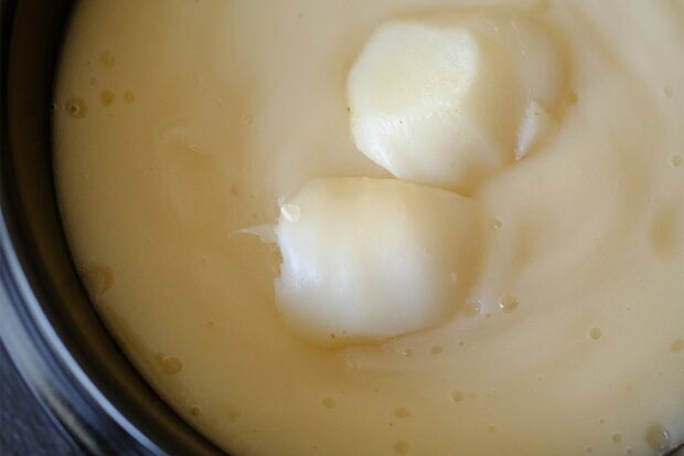 ほっこり温まる百合根のポタージュ