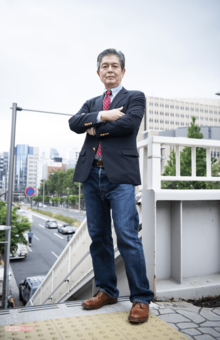 小説家・堂場瞬一さん(撮影/山田智絵)