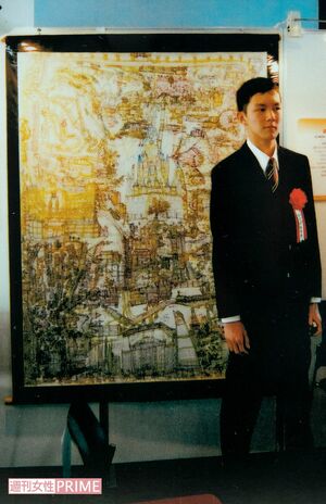 『かんでんコラボ・アート21』の授賞式にて