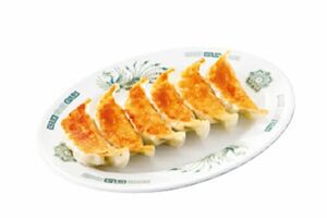 人気メニューの餃子（公式サイトより）