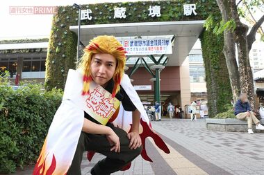 武蔵野市議会議員選挙に立候補した“煉獄コロアキ”こと杉田一明容疑者（2023年4月）