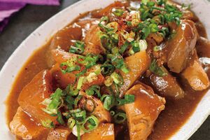 鶏むねと大根のほっこりみそ煮込み