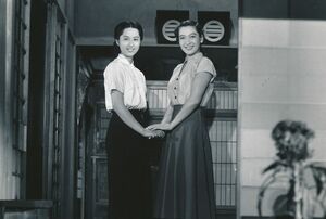 『東京物語』では、憧れだった原節子さん（写真右）との共演が実現（c）1953/2017松竹株式会社