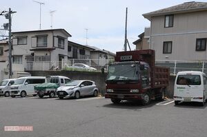 現場となった駐車場