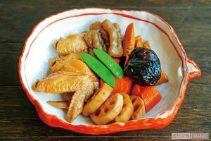 手羽先入り筑前煮 撮影/松山絵美