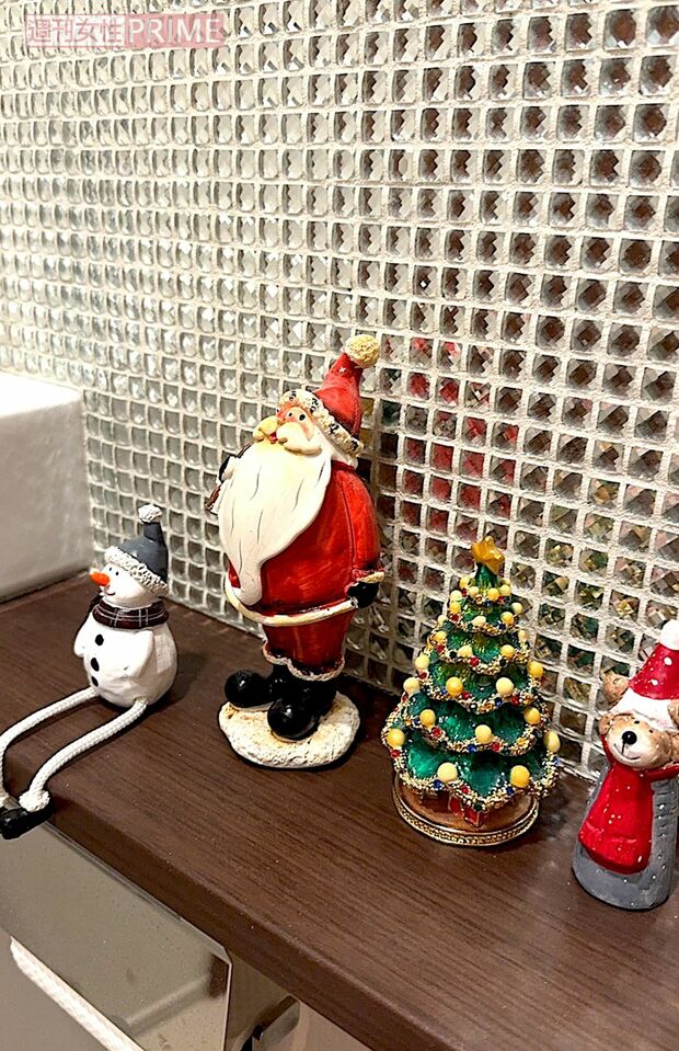 家も街もクリスマスの雰囲気で、気分も高まります　撮影／加藤綾菜