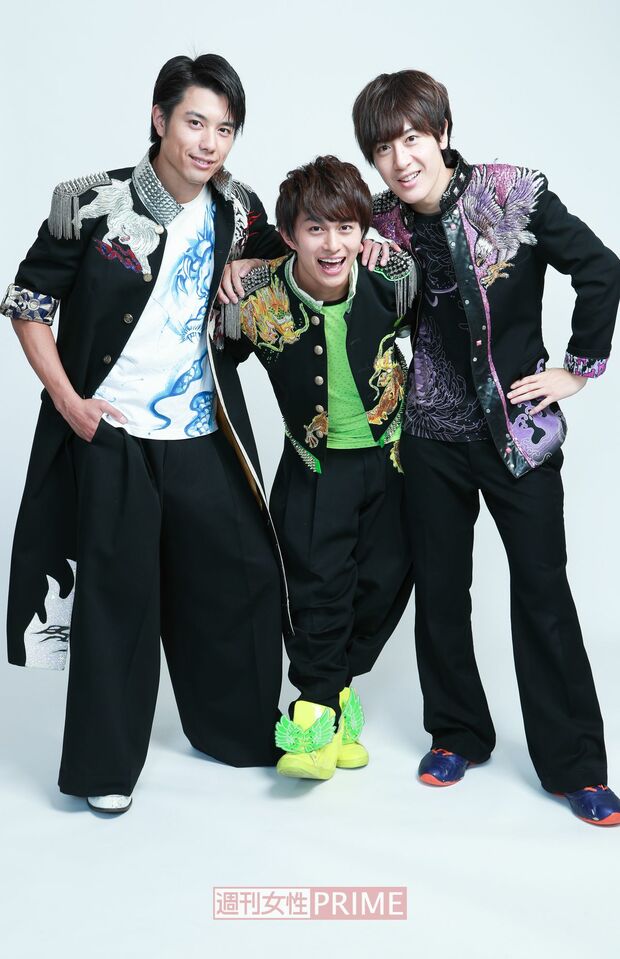 左から勇翔、小林豊、土田拓海。撮影／森田晃博