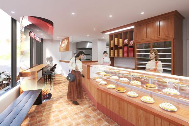 アンナミラーズ店内イメージ図　写真提供／井村屋グループ