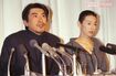 1998年11月、石橋貴明と鈴木保奈美の結婚会見