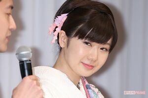 結婚会見を開いた福原愛と江宏傑（2016年）