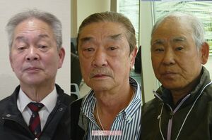 右から、受講者の北山さん、西村さん、はりま高齢者講習専門校の城谷所長。講習を通して、客観的なデータの提供で高齢ドライバーに気づきを促している