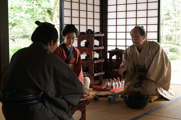 『ちりとてちん』のワンシーン　(c)NHK