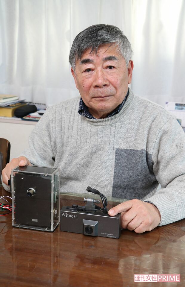 交通事故被害者遺族　片瀬邦博さん　撮影／近藤陽介