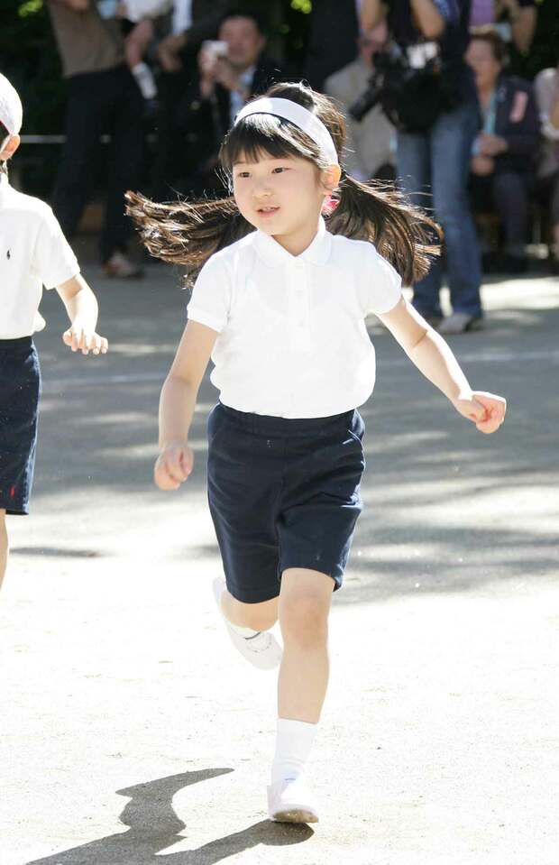 学習院幼稚園年中組（'06年）かけっこ
