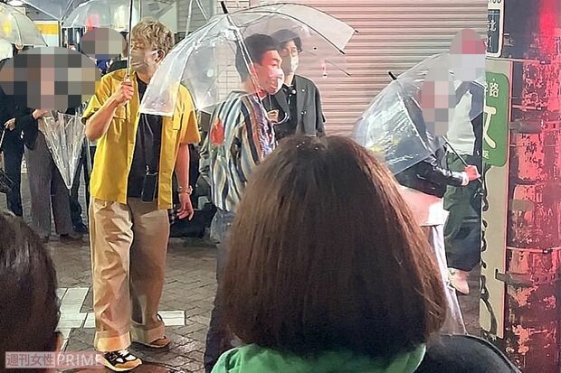 高円寺ロケ中の新しい地図 