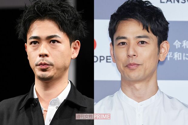 ソックリ? 成田凌（左）と妻夫木聡はCMで兄弟役も