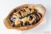 たらこチーズ蛇腹なす(撮影/矢島泰輔)