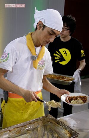 2011年7月、『27時間テレビ』の出張ビストロ企画で福島県二本松市を訪れた草なぎ剛と香取慎吾