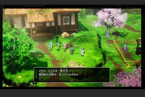 「文字が小さい」との指摘も…HD-2D版『ドラゴンクエスト III そして伝説へ…』のゲーム場面(公式インスタグラムより)