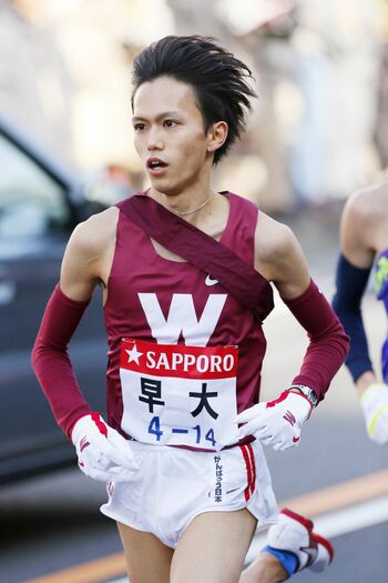 大迫傑さん（早大）