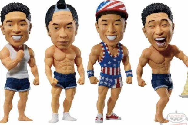 即日品切れになったきんに君のクレーンゲーム用景品のフィギュア