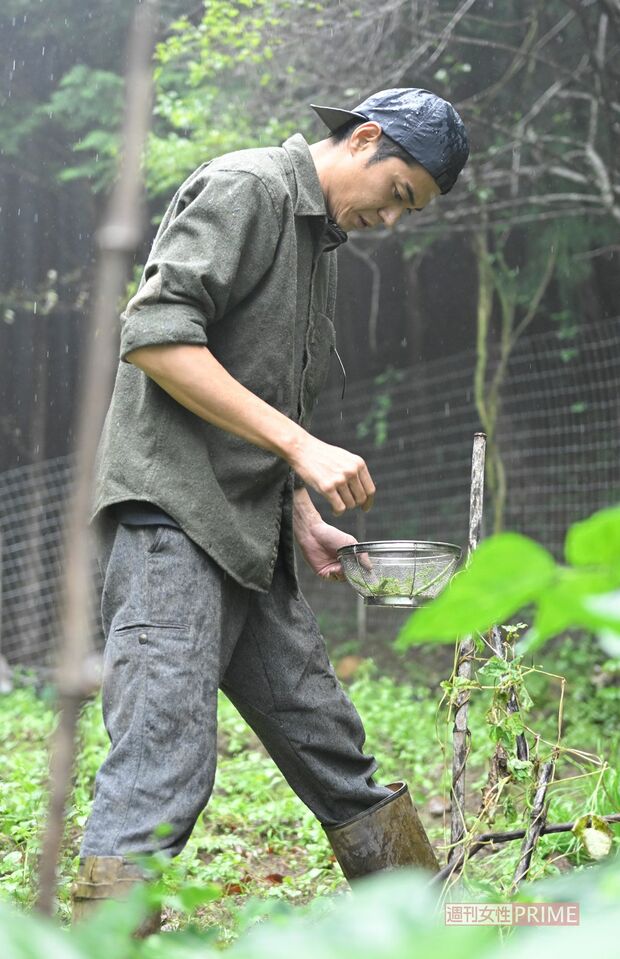 山ごもり生活を送っている東出昌大