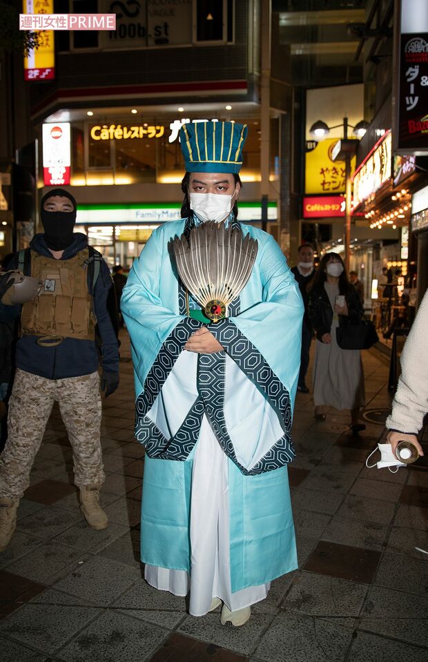渋谷ハロウィーンの様子（2022年10月31日撮影）