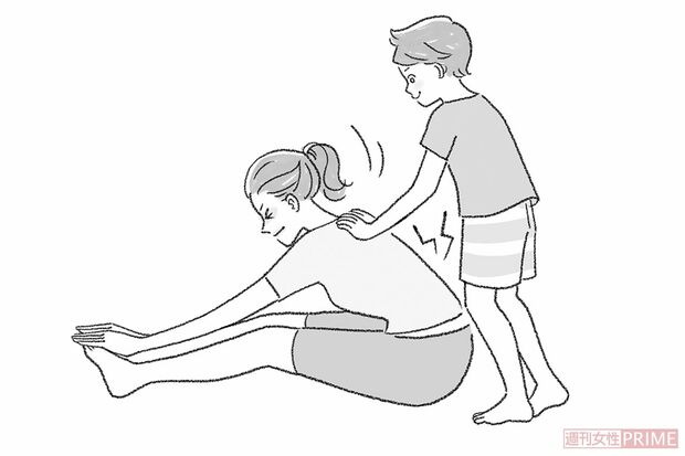 
p.p1 {margin: 0.0px 0.0px 0.0px 0.0px; text-align: center; font: 14.0px Helvetica}

筋肉を伸ばしすぎる危険性大！

人に押してもらうと、必要以上に強い力を加えがち。１人で行ってもストレッチは十分効果が得られる
